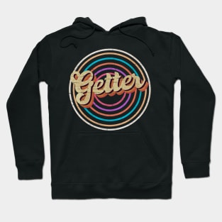 vintage circle line color Getter Hoodie